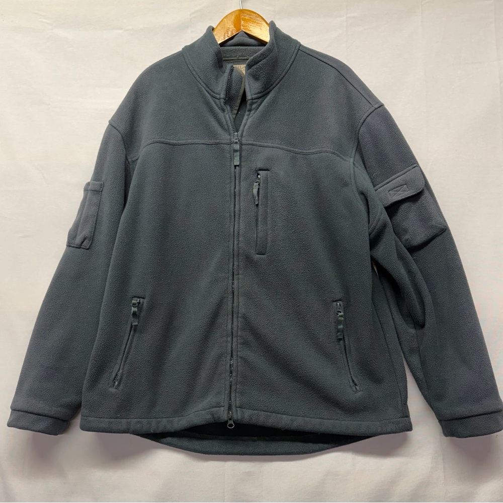 Shoreman's Fleece Windproof Jacket‎ from Duluth Trading Co. Green Large